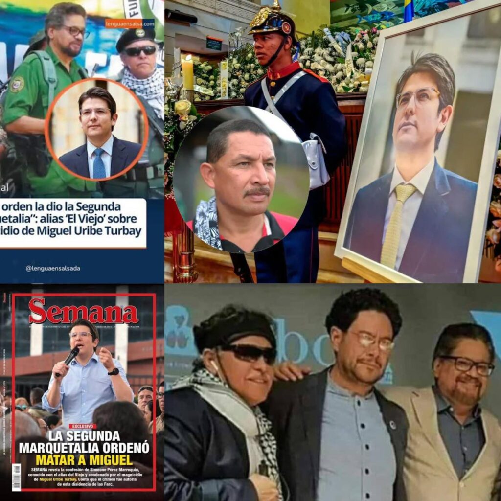 Fiscalía ordena captura de ‘Iván Márquez’ y 6 cabecillas por el magnicidio de Miguel Uribe Turbay.
