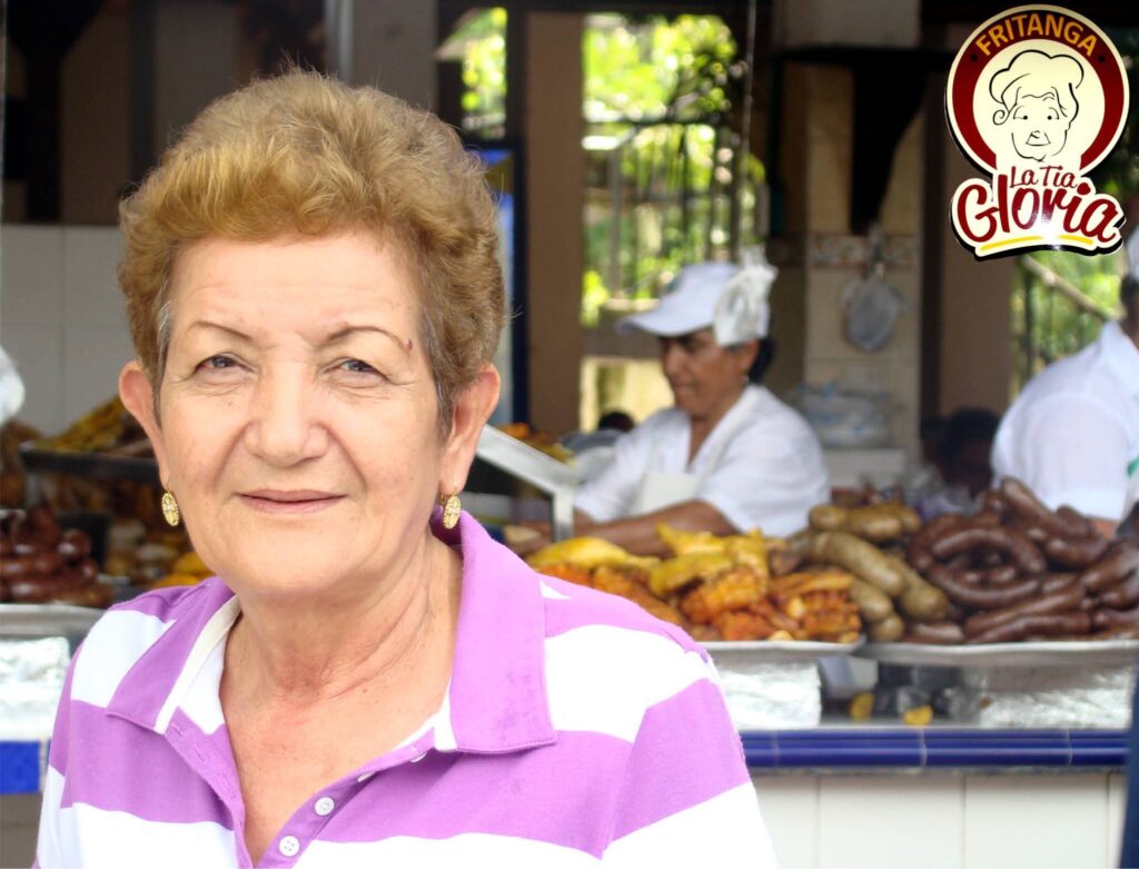 Fallece la ‘Tía Gloria’, leyenda de la fritanga en Girón.