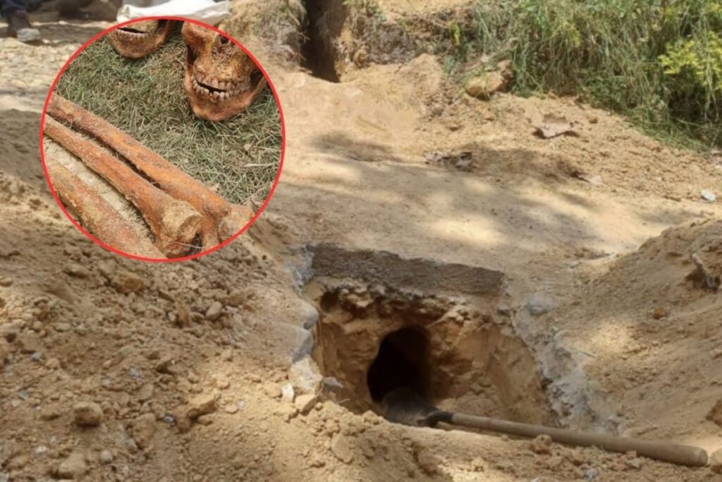 Hallan Huesos Humanos Durante Excavaciones para Gasoducto en Piedecuesta
