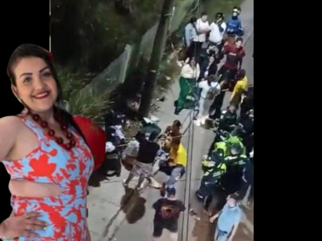 Motociclista choca contra poste y resulta herida.