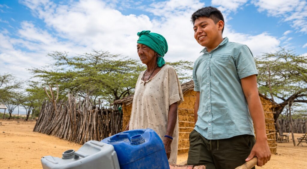 Corte Constitucional ordena suministro de agua potable para niños Wayuu en Uribia