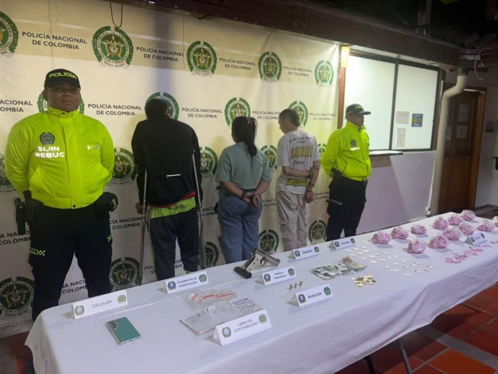 Banda capturada por lanzar droga a la cárcel