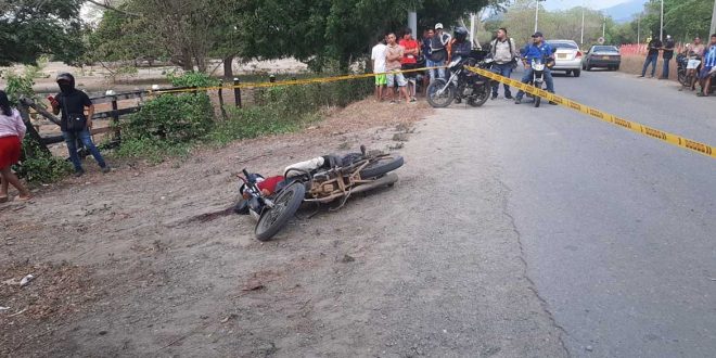 Motociclista asesinado a tiros en carretera hacia Valledupar
