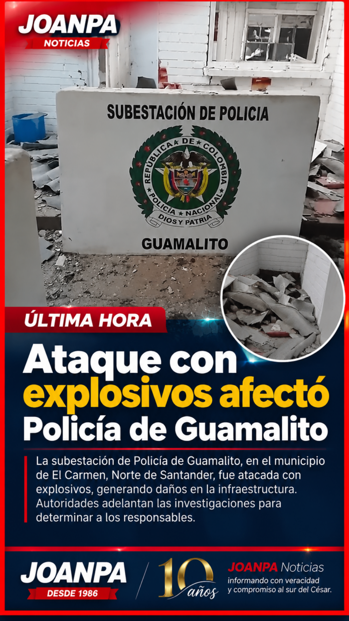 Ataque con explosivos afectó Policía de Guamalito