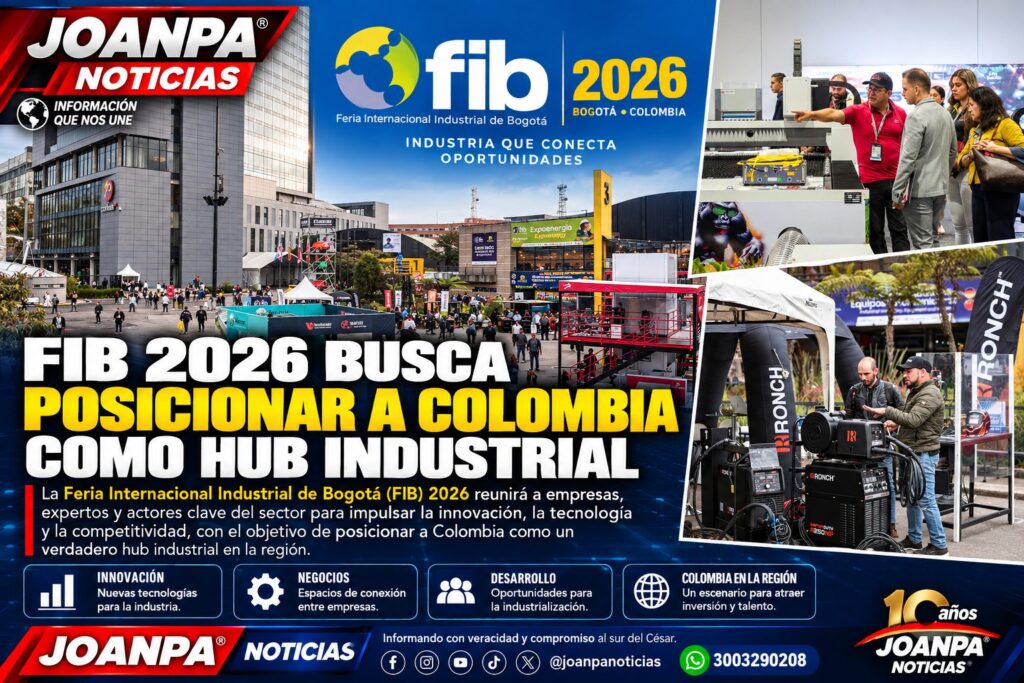 FIB 2026 busca posicionar a Colombia como hub industrial