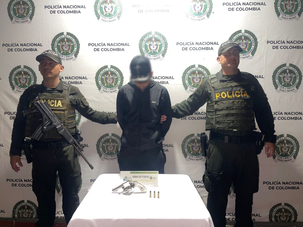 Capturado presunto integrante de «Los Mexicanos» por porte ilegal de arma en Quibdó