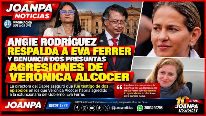 Angie Rodríguez respalda a Eva Ferrer y denuncia dos presuntas agresiones de Verónica Alcocer Angie Rodríguez respalda a Eva Ferrer y denuncia dos presuntas agresiones de Verónica Alcocer