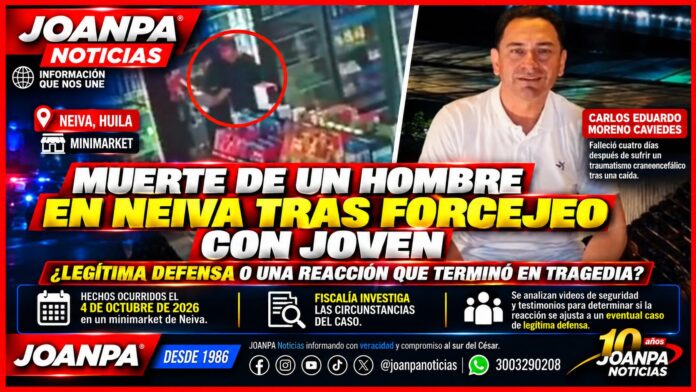 Muerte de un hombre en Neiva tras forcejeo con joven genera controversia ¿Legítima defensa o una reacción que terminó en tragedia? Muerte de un hombre en Neiva tras forcejeo con joven genera controversia ¿Legítima defensa o una reacción que terminó en tragedia?
